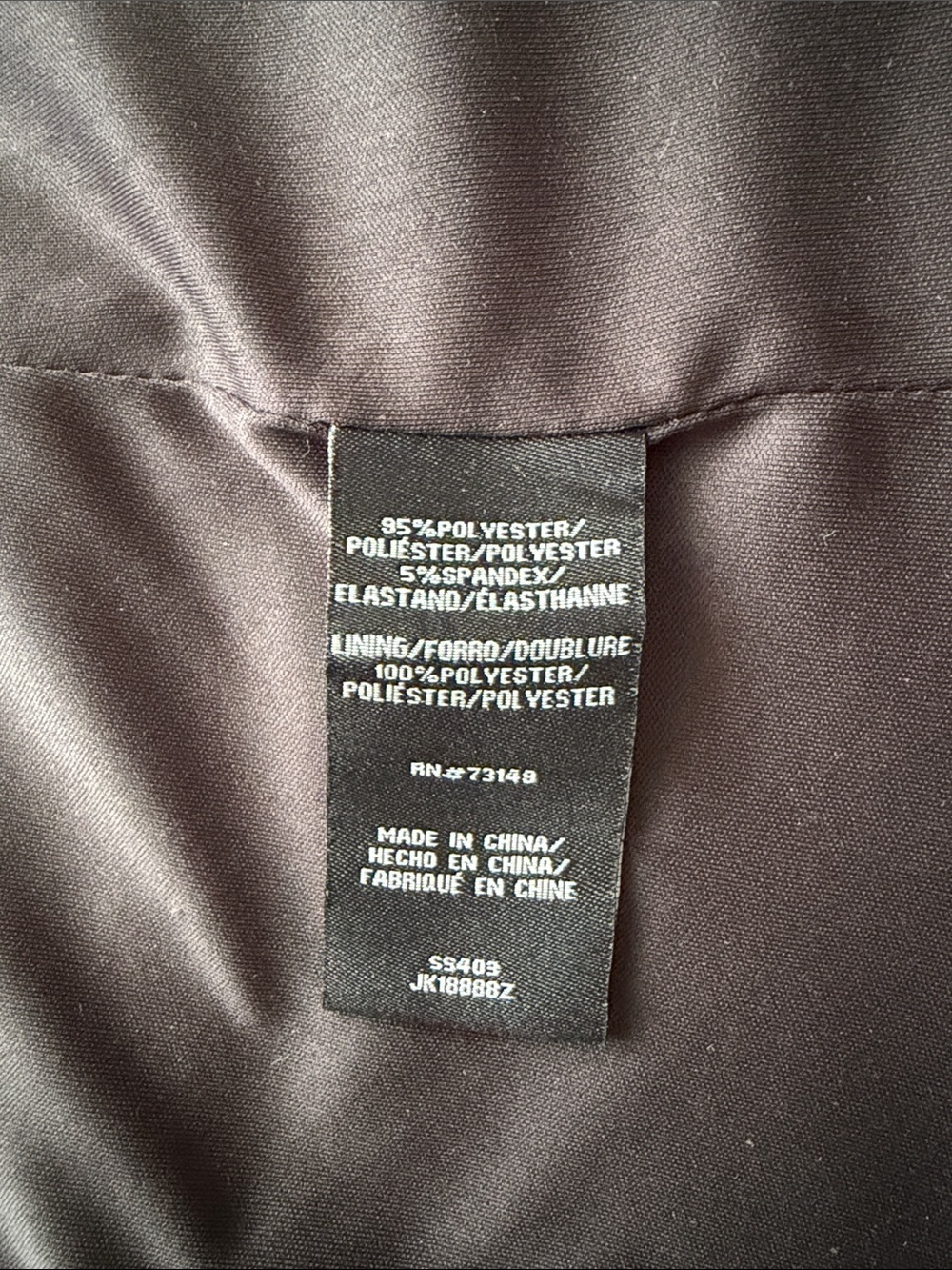 BB1 Rust Open-Front Blazer Jacket - Picture 6 of 6